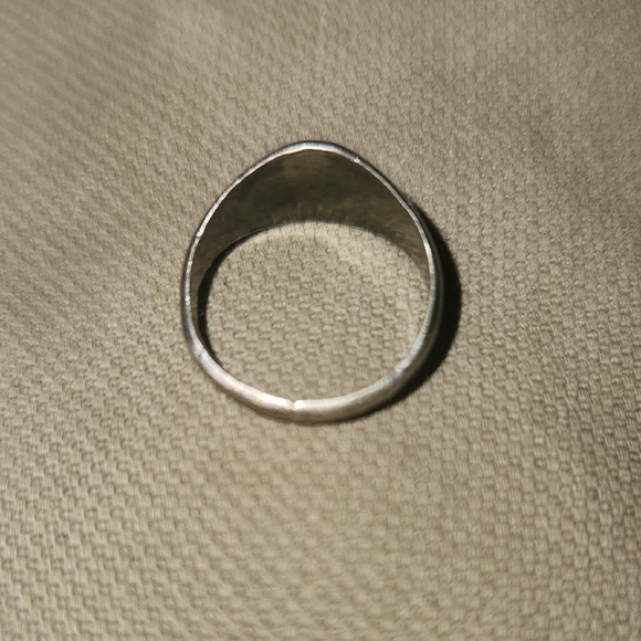 Sterling Silver Engraved Ring - Picture 2 of 4